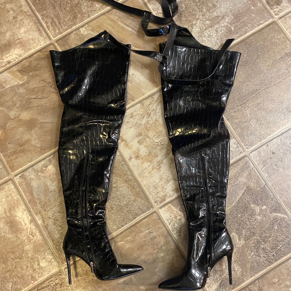 Thigh high boots
